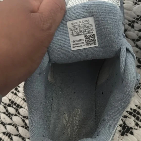 Reebok Gray Chunky Sneakers Athletic Style unisex - Picture 3 of 9